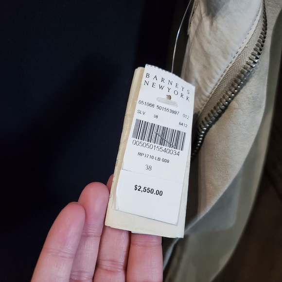 NWT Rick Owens Leather Jacket - Picture 2 of 7